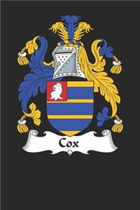 Cox: Cox Coat of Arms and Family Crest Notebook Journal (6 x 9 - 100 pages)