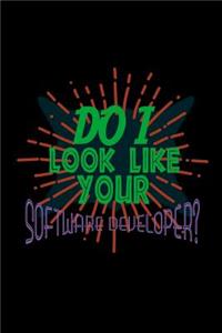 Do I look like your software developer?
