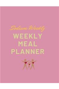 Sodium Weekly Meal Planner