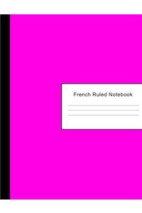 French Ruled Notebook