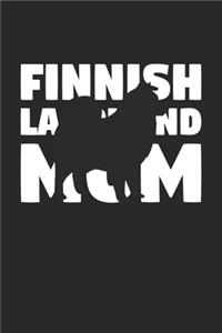 Finnish Lapphund Journal - Finnish Lapphund Notebook 'Finnish Lapphund Mom' - Gift for Dog Lovers