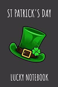 St Patrick's Day Lucky Notebook