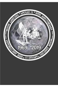 Moon Landing - Apollo 11 - 50th Anniversary - 1969-2019