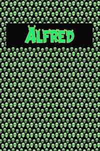 120 Page Handwriting Practice Book with Green Alien Cover Alfred