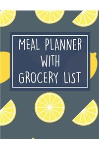 Meal Planner with Grocery List