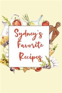 Sydney's Favorite Recipes