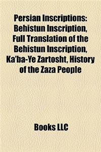 Persian Inscriptions