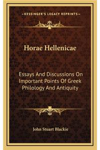 Horae Hellenicae