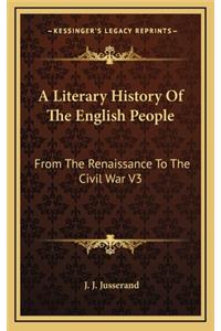 A Literary History of the English People