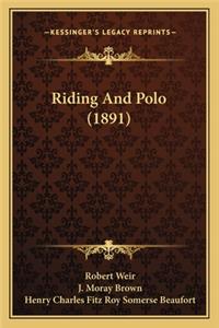 Riding and Polo (1891)
