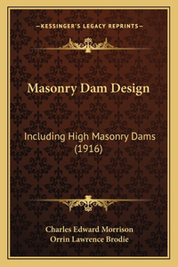 Masonry Dam Design