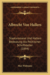 Albrecht Von Hallers