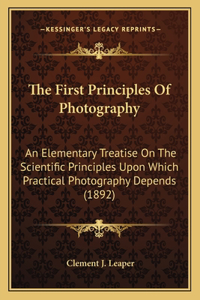 First Principles Of Photography