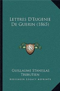 Lettres D'Eugenie de Guerin (1865)