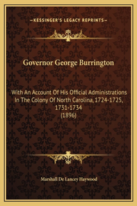 Governor George Burrington
