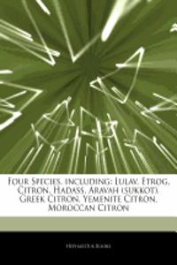 Articles on Four Species, Including