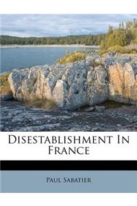 Disestablishment in France