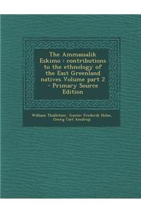 The Ammassalik Eskimo