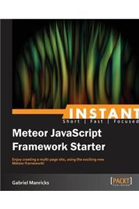 Instant Meteor JavaScript Framework Starter