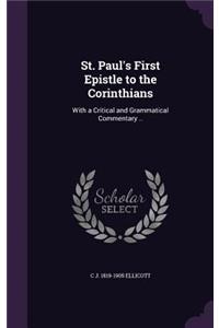 St. Paul's First Epistle to the Corinthians