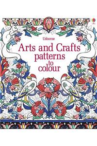 Arts & Crafts Patterns to Colour