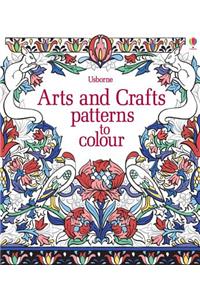 Arts & Crafts Patterns to Colour