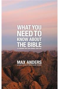 What You Need to Know About the Bible