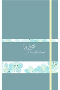 Write Journal (Aquamarine): ...from the Heart