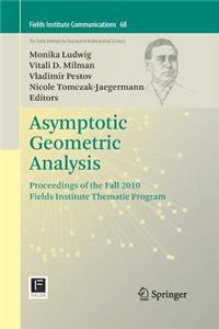 Asymptotic Geometric Analysis