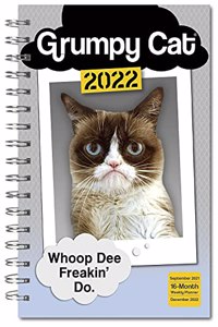 Grumpy Cat(r) Classic Weekly 2022 Planner 16-Month: September 2021 - December 2022