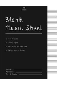 Blank Sheet Music