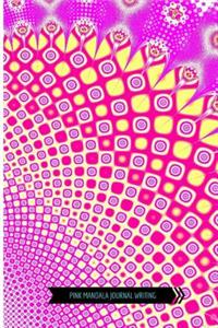 Pink Mandala Journal Writing