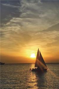 Sailboat at Sunset Journal