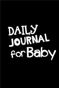Daily Journal For Baby
