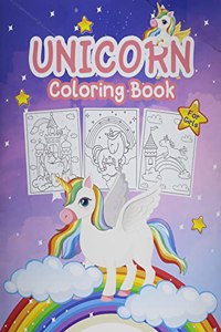 Unicorn Coloring Book for Girls