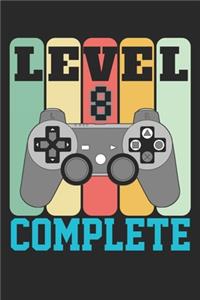 Level 8 complete