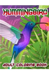 Hummingbird Adult Coloring Book