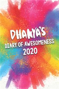 Dhanya's Diary of Awesomeness 2020