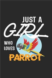 Just A Girl Who Loves Parrot
