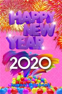 Happy New Year 2020 journal notebook