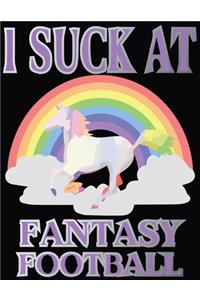 I Suck at Fantasy Football