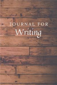 Journal For Writing