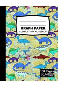 Graph Paper Composition Notebook