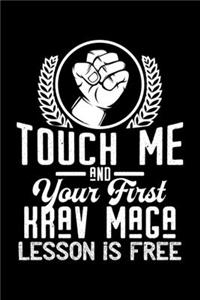 Touch me - first Krav Maga lesson free