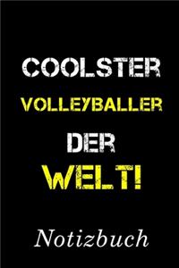 Coolster Volleyballer Der Welt Notizbuch