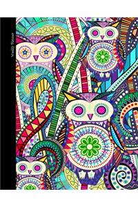 Weekly Planner: Owl Gifts; At a Glance Schedule of Daily Agendas, Grocery List and even an Outfit Organizer (Large & softback, 1 year to start anytime; from our Car