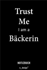 Notizbuch für Bäcker / Bäckerin