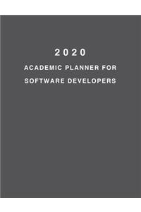 2020 Academic Planner For Software Developers