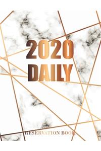 Daily Reservation Book 2020