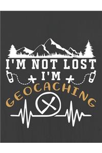 I'm Not Lost I'm Geocaching